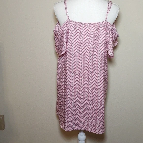 Lagaci Women's Cold Shoulder Blouse - Picture 3 of 5